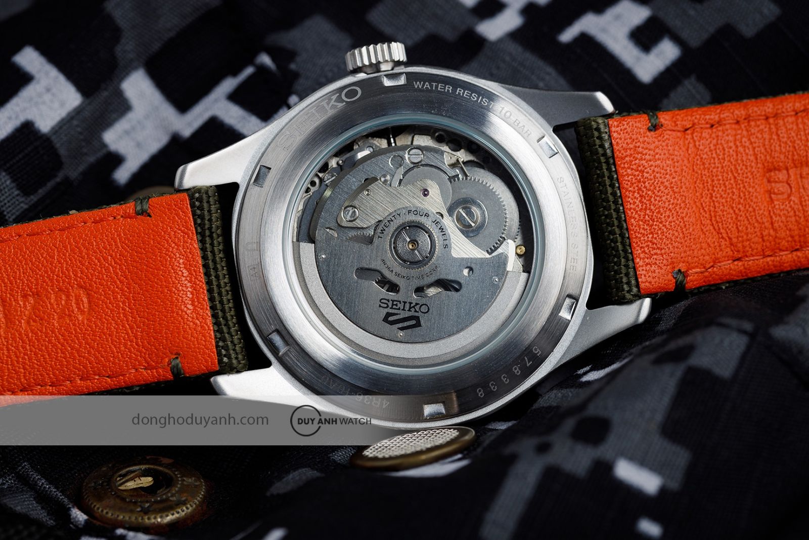 Seiko 5 Sports Field Quân Đội SRPH29K1