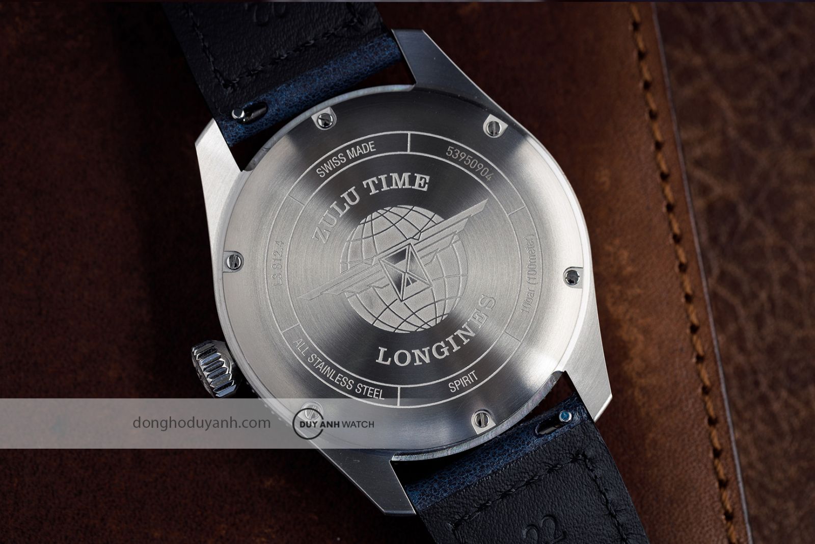 Mặt đáy Longines Spirit Zulu Time L3.812.4.93.2