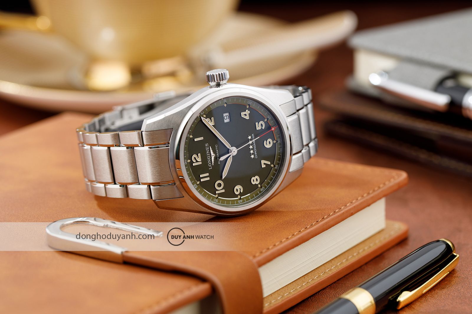 Đồng hồ nam Longines Spirit L3.810.4.03.6