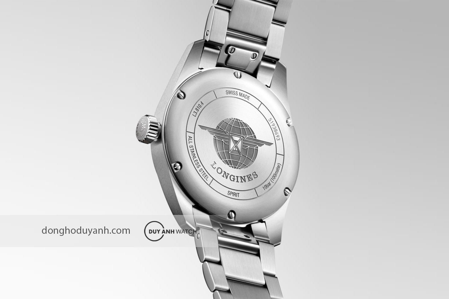 Mặt đáy Longines Spirit Prestige Edition L3.811.4.73.9