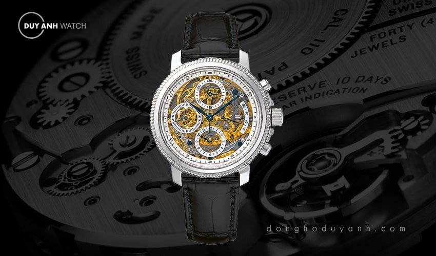 Đồng hồ Credor Skeleton Chronograph