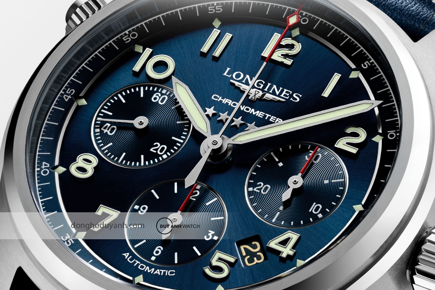 Mặt số của Longines Spirit L3.820.4.93.0