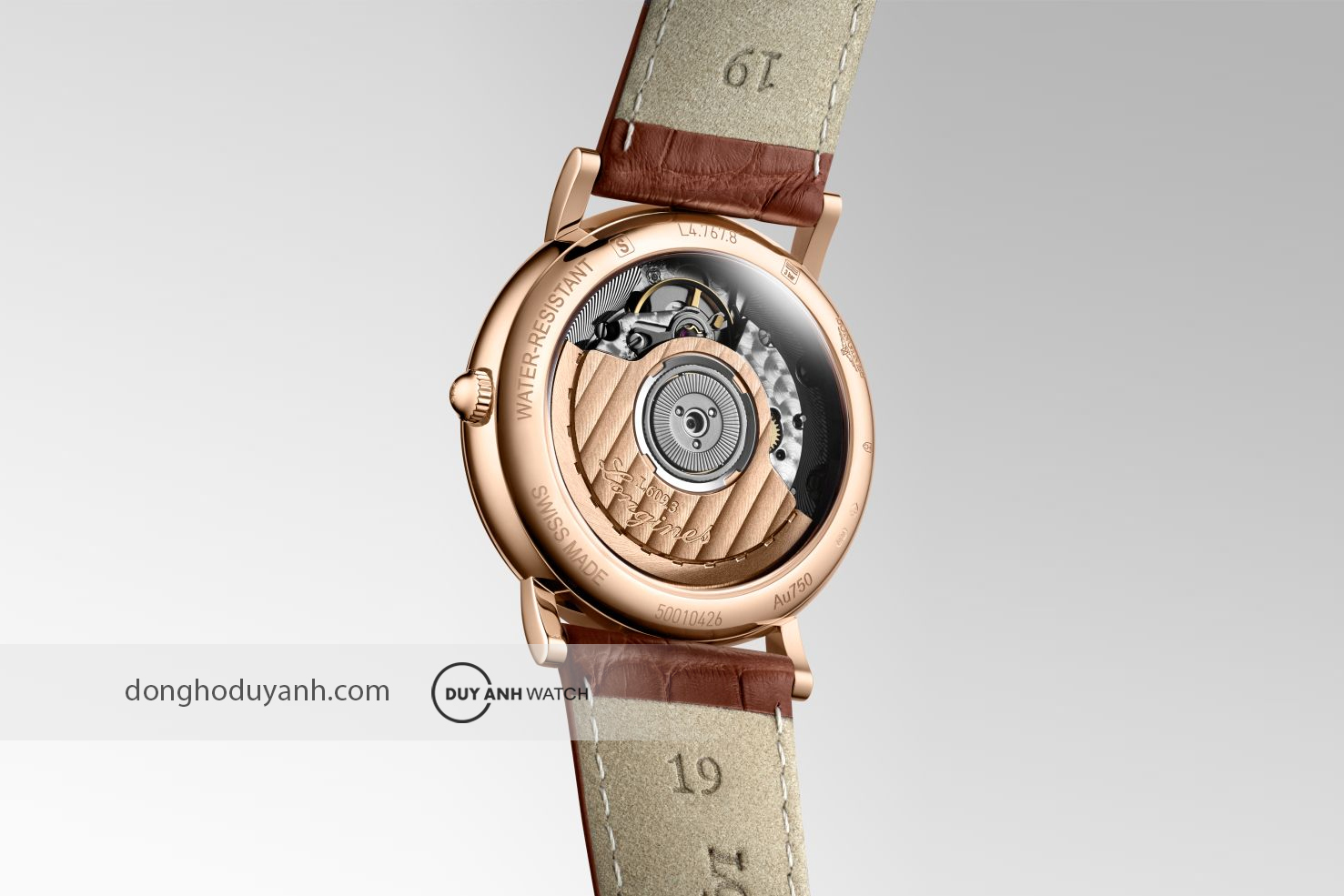 Mặt đáy Longines Présence Heritage L4.767.8.73.2