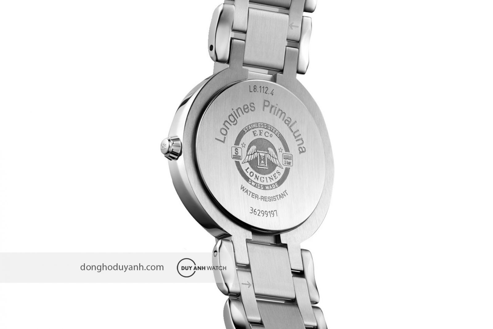 Mặt đáy Longines PrimaLuna L8.110.4.71.6