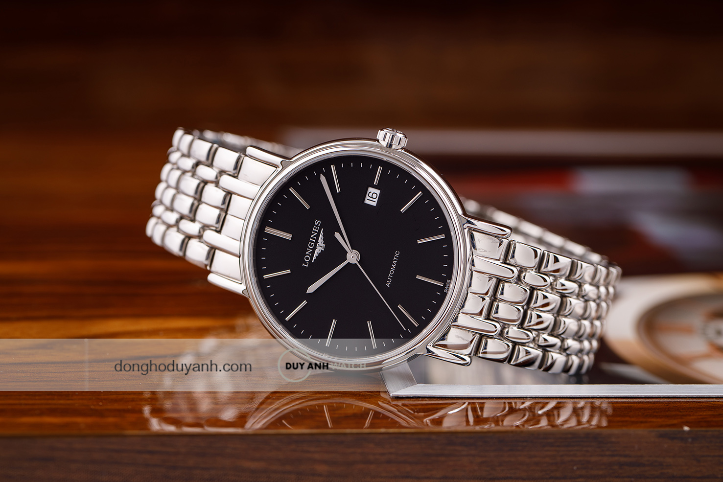 Đồng Hồ Longines Présence Automatic Indexes L4.921.4.52.6