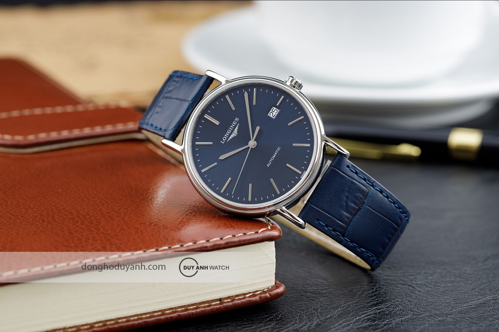 Đồng hồ Longines Prescene Automatic Indexes L4.921.4.92.2