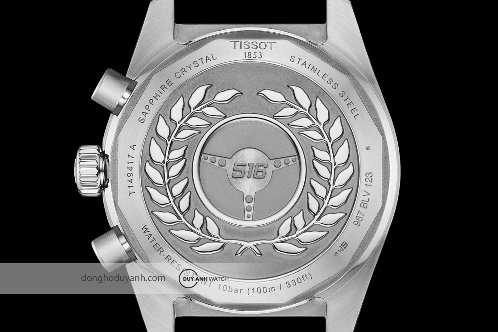 Mặt đáy Tissot PR516 Quartz Chronograph T149.417.22.051.01