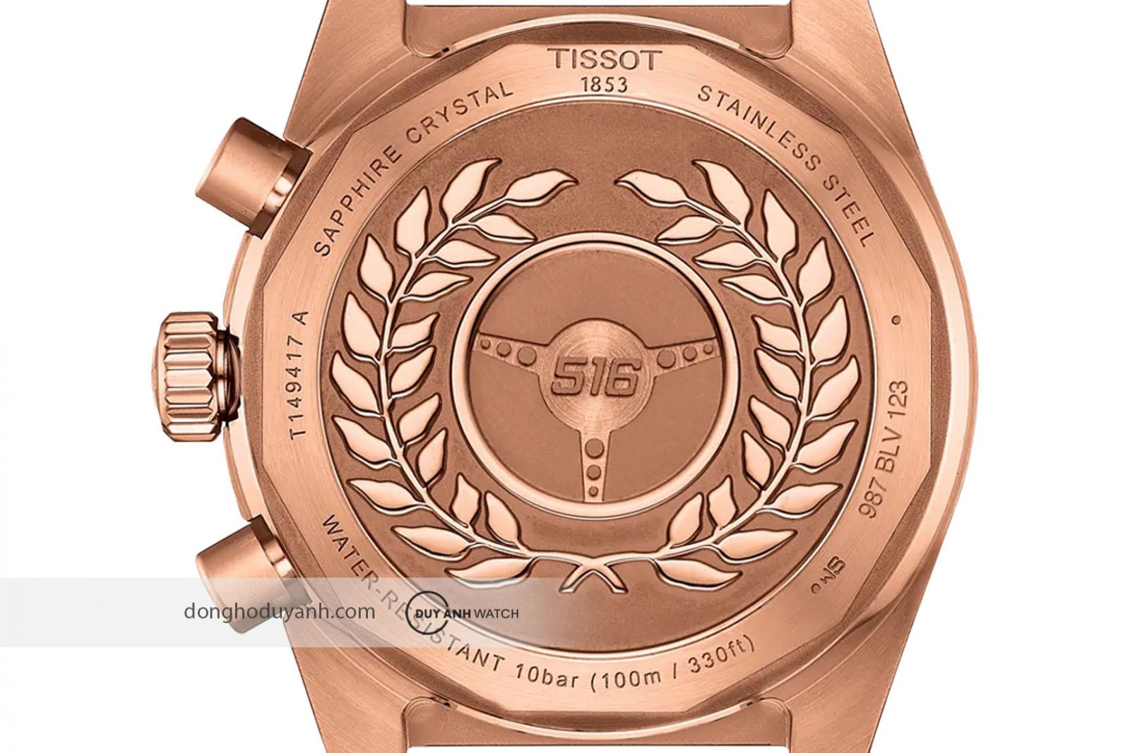 Mặt đáy Tissot PR516 Quartz Chronograph T149.417.33.051.00