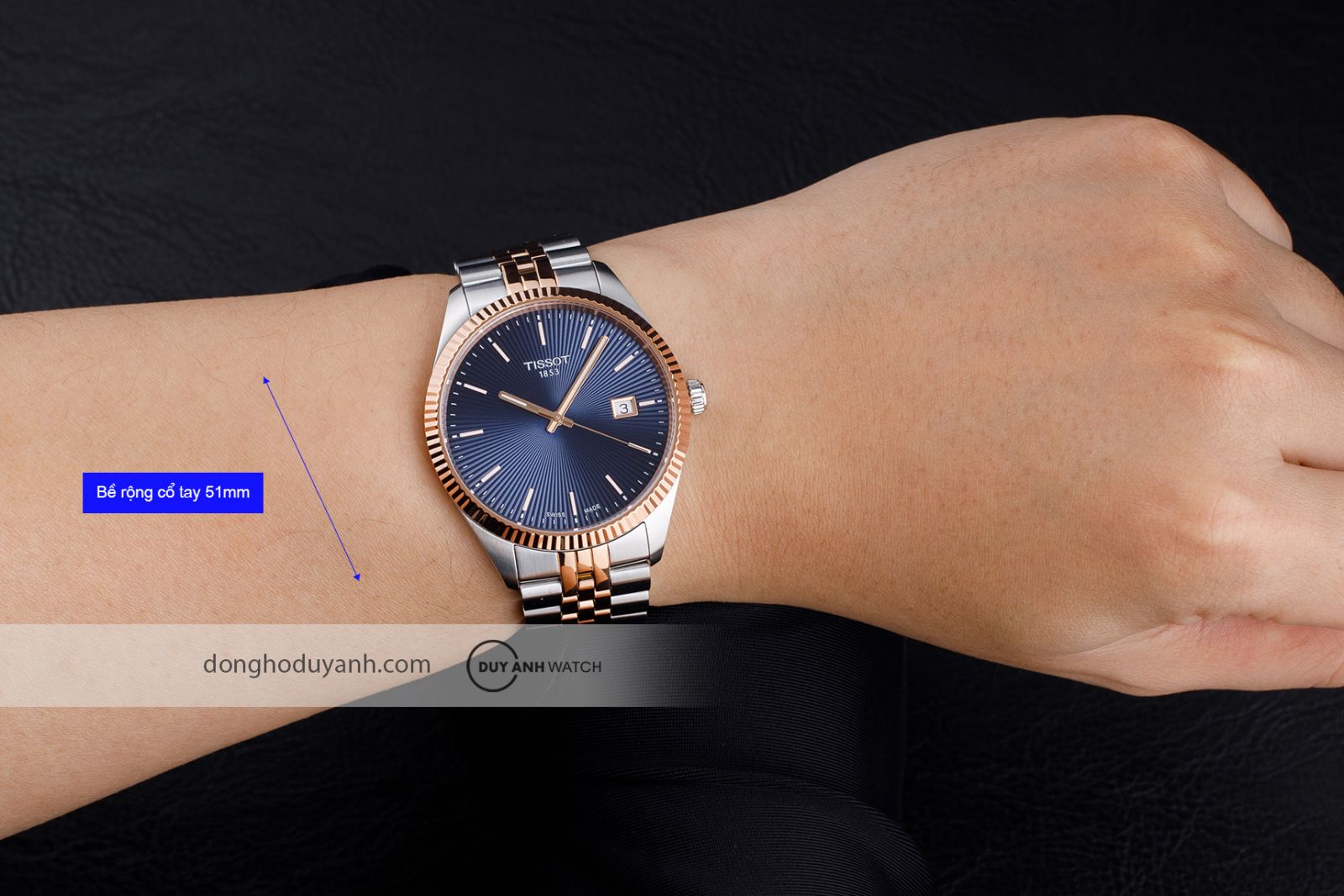 Tissot Ballade 40mm T156.410.22.041.00 trên tay