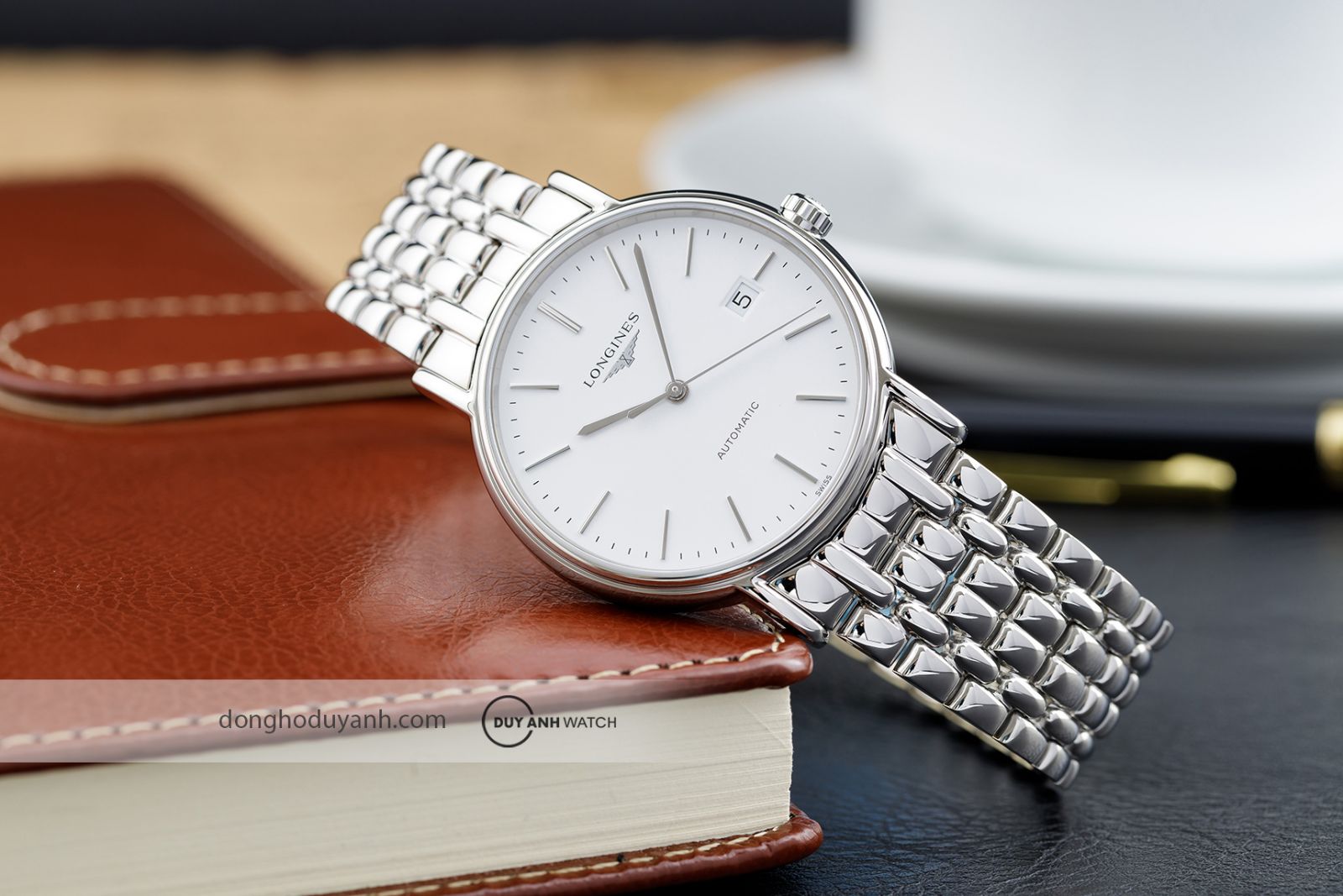 Đồng hồ Longines Presence Automatic Indexes L4.921.4.12.6