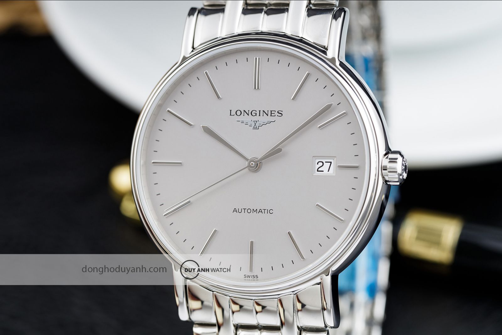 Mẫu Longines Presence Automatic Indexes L4.921.4.72.6