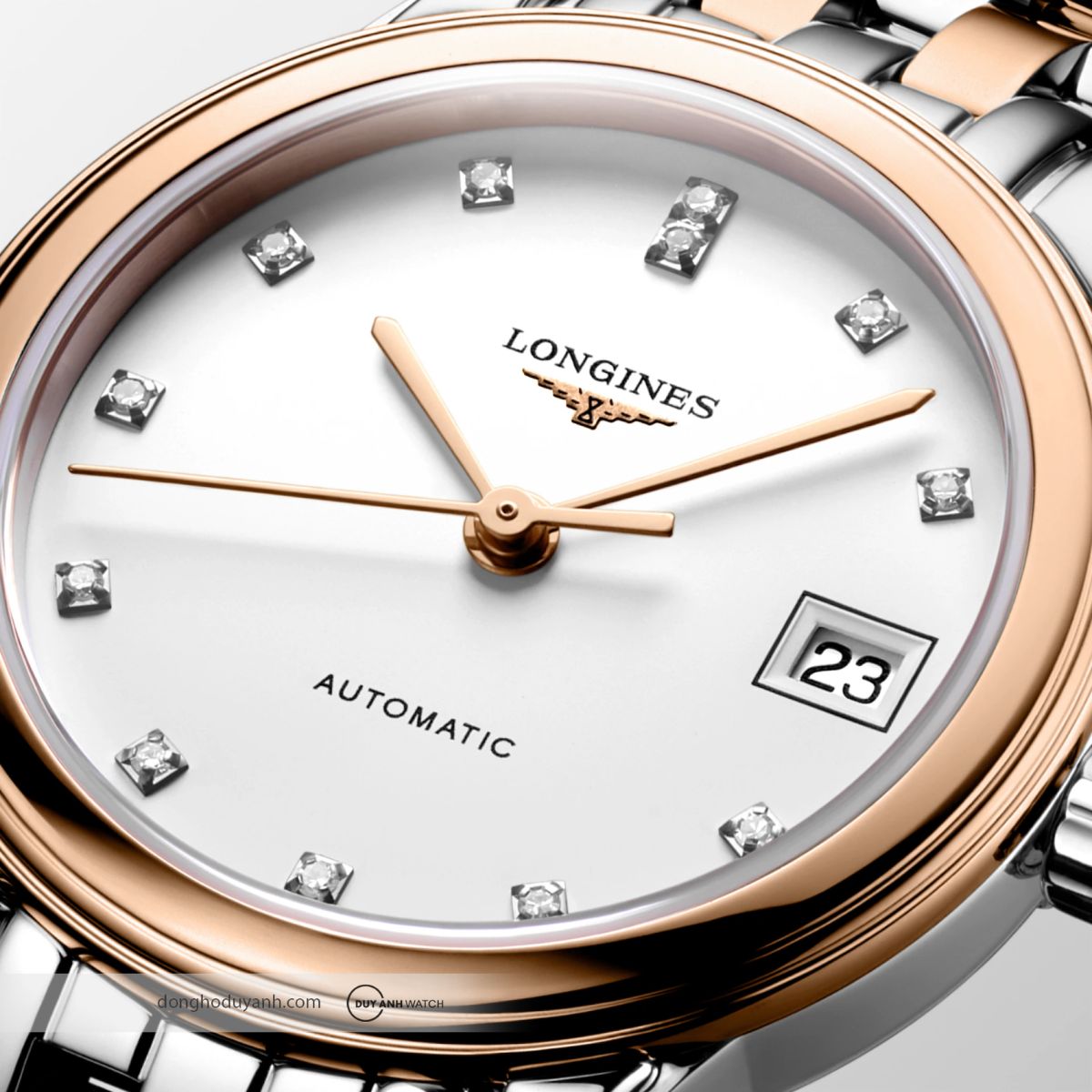 Cận cảnh Đồng hồ Longines Flagship L4.274.3.99.7