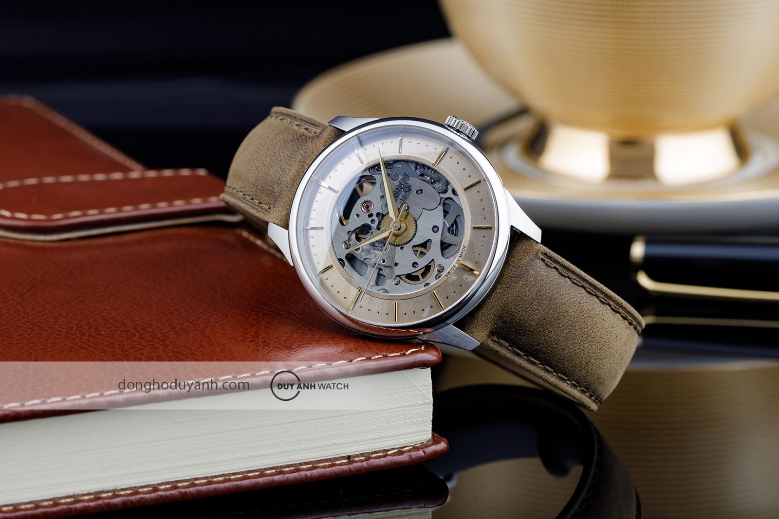 Đồng hồ nam Tissot Chemin des Tourelles Squelette T139.836.16.261.00