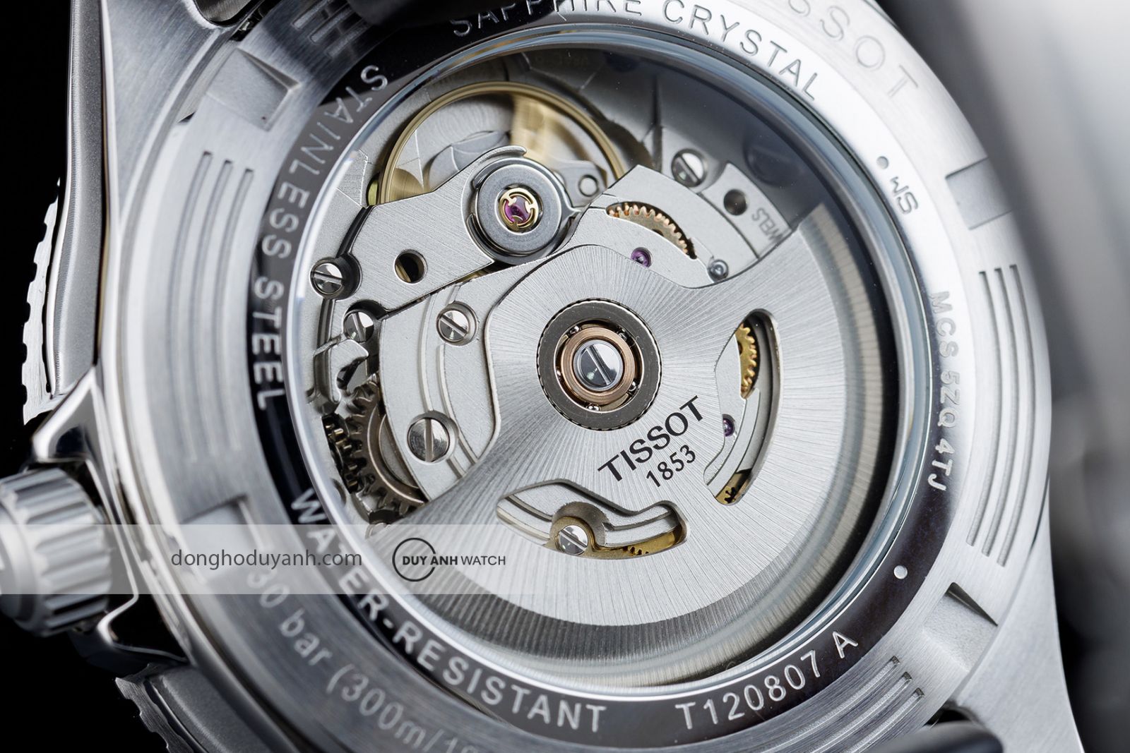 Mặt đáy Tissot Seastar 1000 Powermatic 80 T120.807.11.091.00
