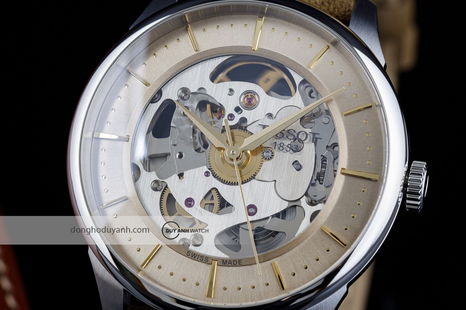 Mặt số Tissot Chemin des Tourelles Squelette T139.836.16.261.00