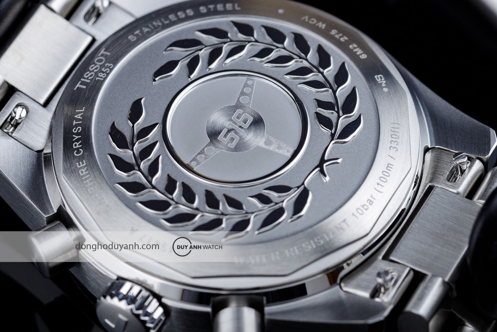 Mặt đáy Tissot PR516 Chronograph T149.417.11.041.00