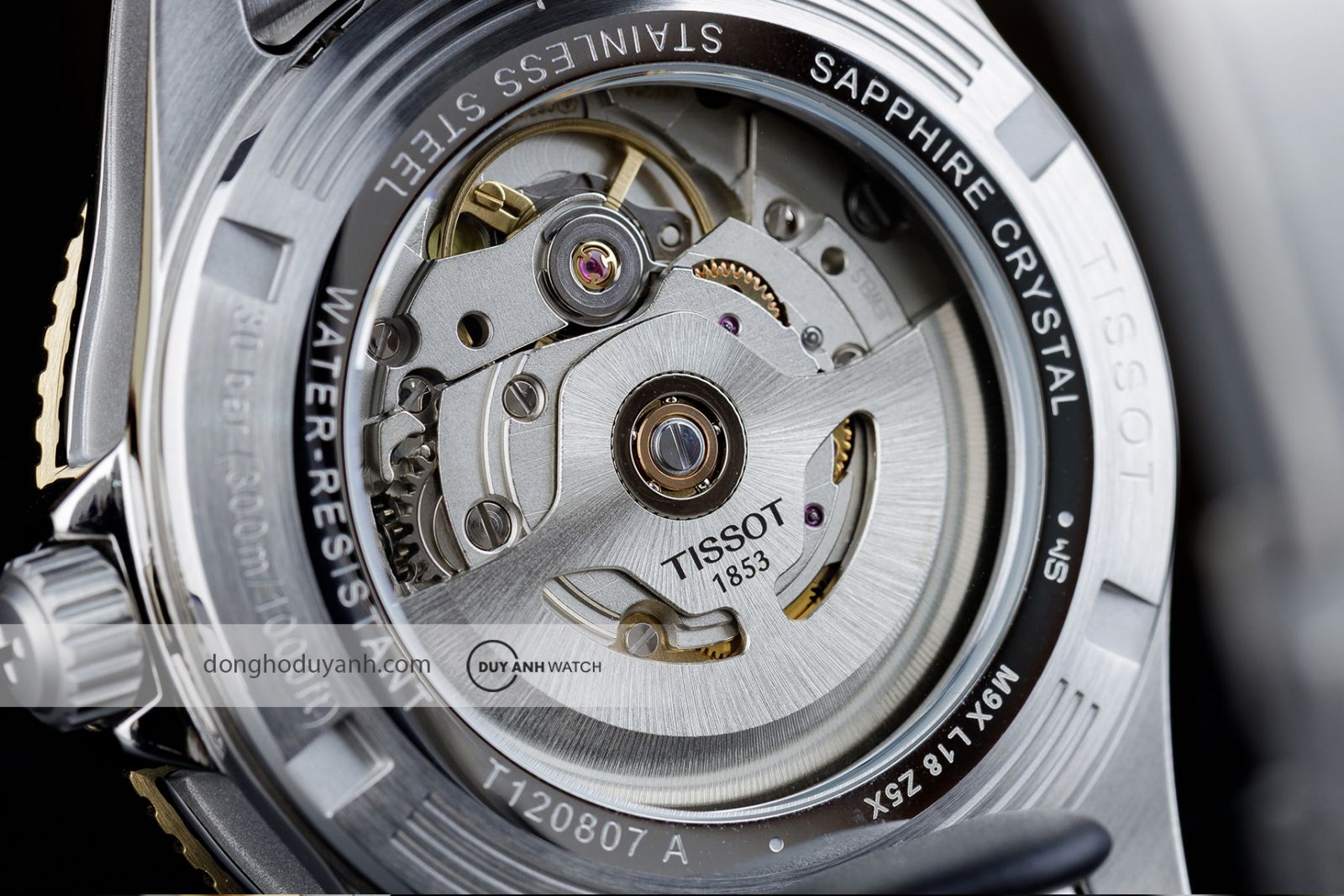 Mặt đáy Tissot Seastar 1000 Powermatic 80 T120.807.22.051.00