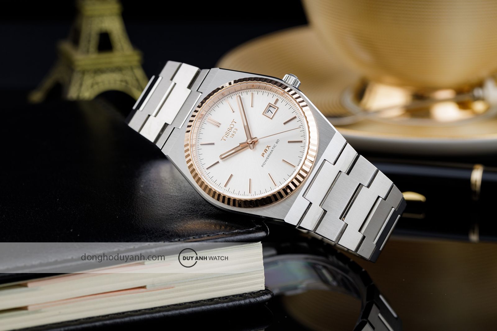 Tissot PRX Powermatic 80 Steel 18K Gold T931.407.41.031.00