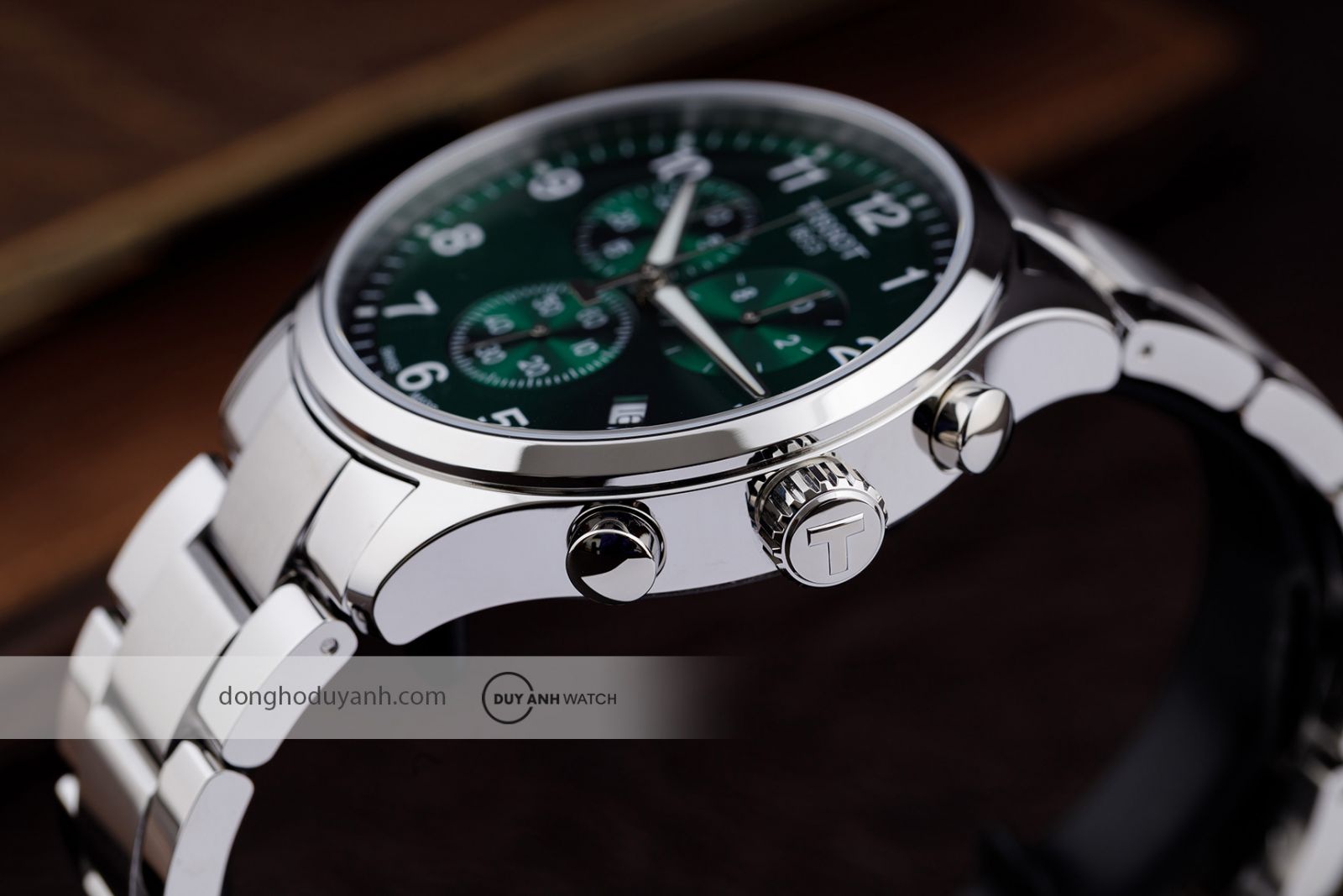 Góc nhìn nghiêng Tissot Chrono XL Classic T116.617.11.092.00
