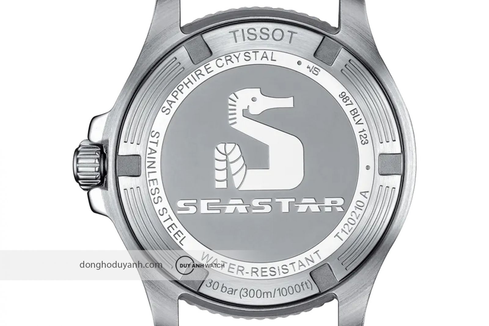 Mặt đáy Đồng hồ nữ Tissot Seastar 1000 T120.210.17.116.00