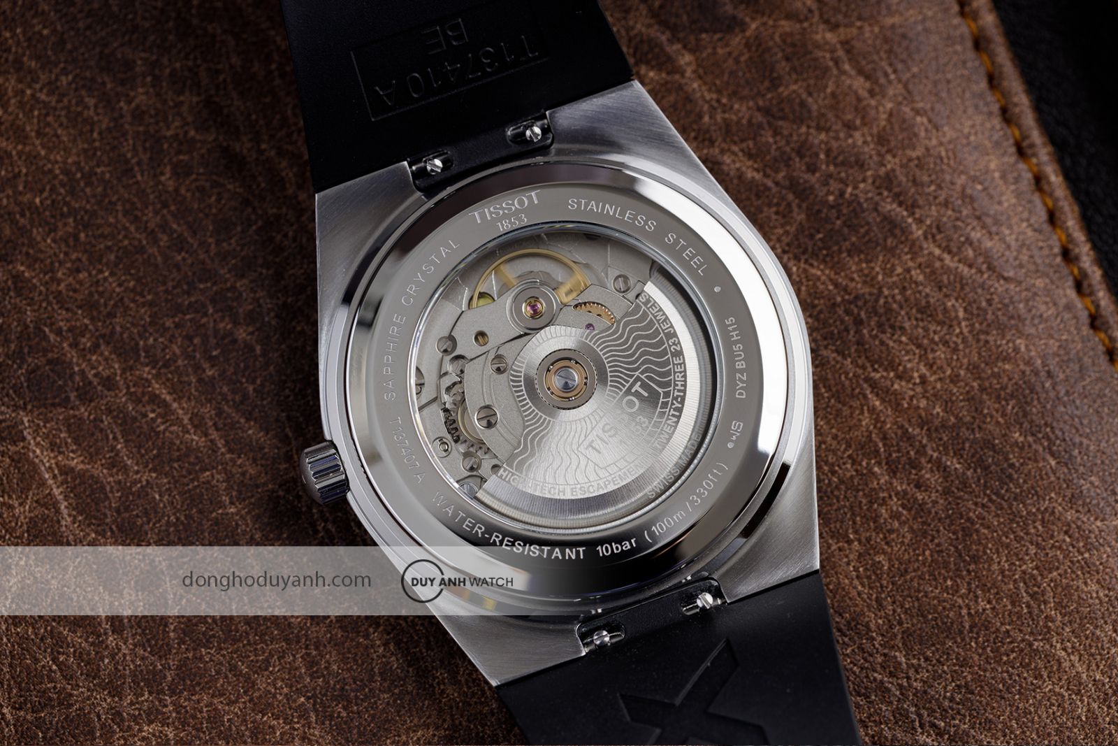 Mặt đáy Tissot PRX Powermatic 80 T137.407.17.051.00