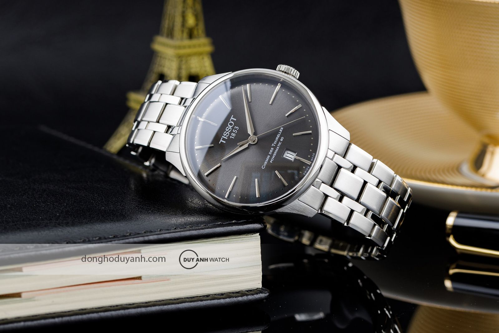 Đồng hồ nam Tissot Chemin des Tourelles Powermatic 80 T139.807.11.061.00