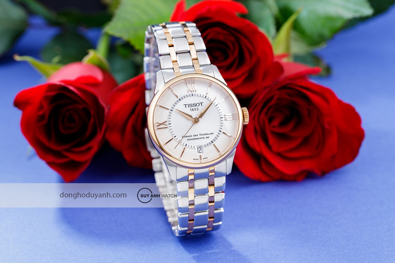 Đồng hồ nữ Tissot Chemin des Tourelles Powermatic 80 T139.207.22.038.00