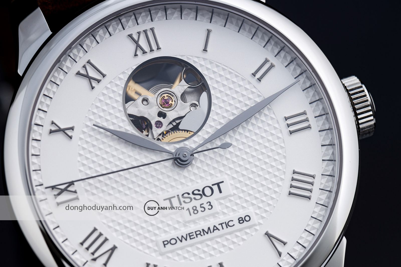 Mặt số Tissot Le Locle Powermatic 80 Open Heart T006.407.16.033.01