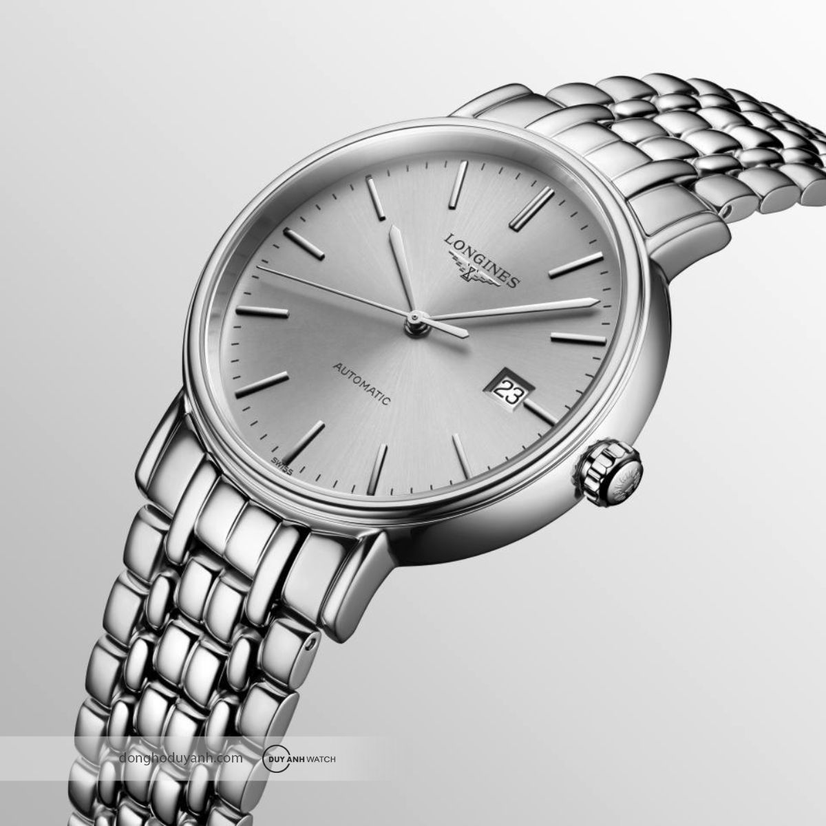 Đồng hồ Longines Présence Automatic Indexes L4.922.4.72.6