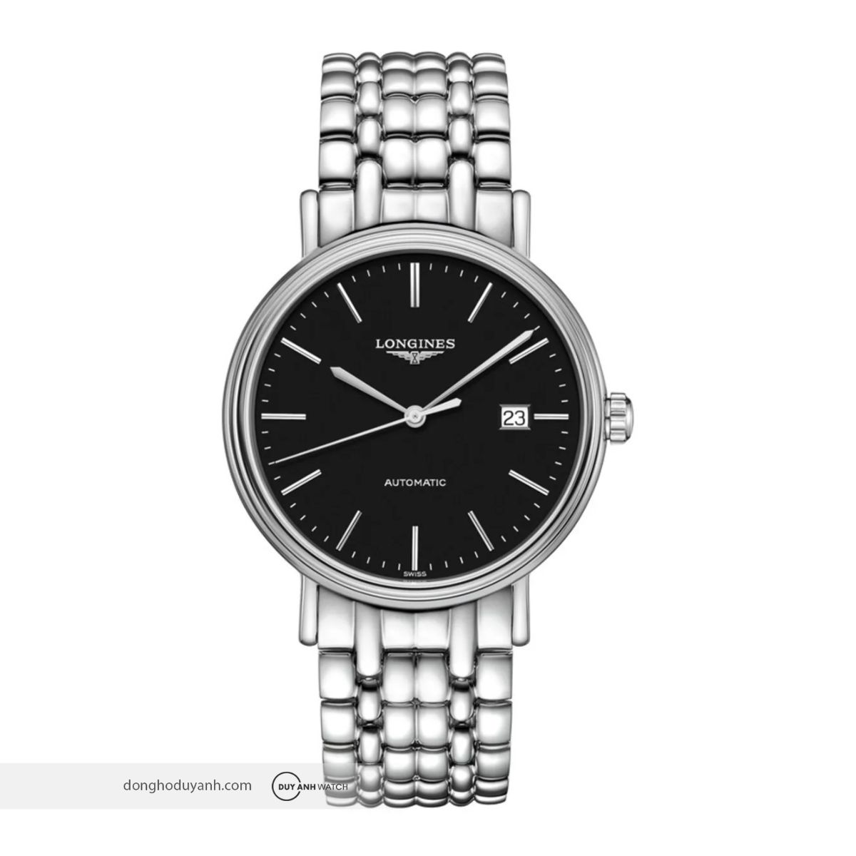 Đồng hồ Longines Présence Automatic Indexes L4.922.4.52.6