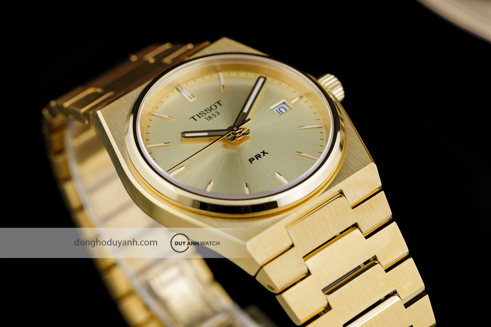 Góc nhìn nghiêng đồng hồ Tissot PRX T137.210.33.021.00