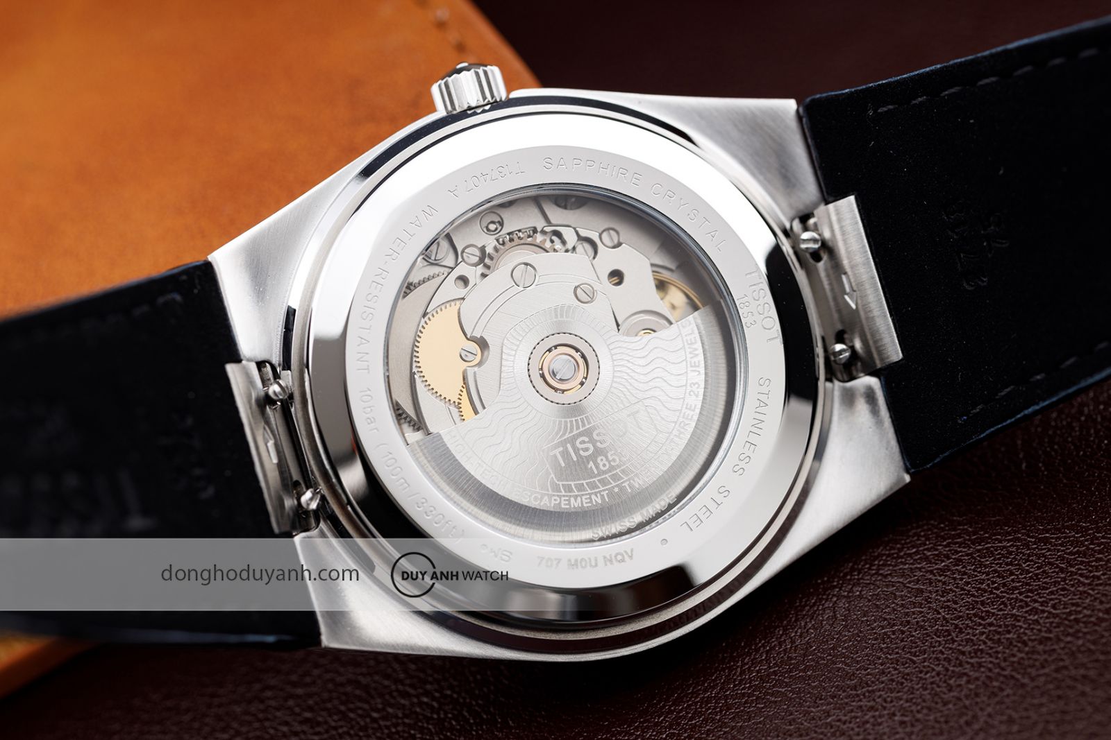 Mặt đáy Tissot PRX Powermatic 80 T137.407.16.041.00