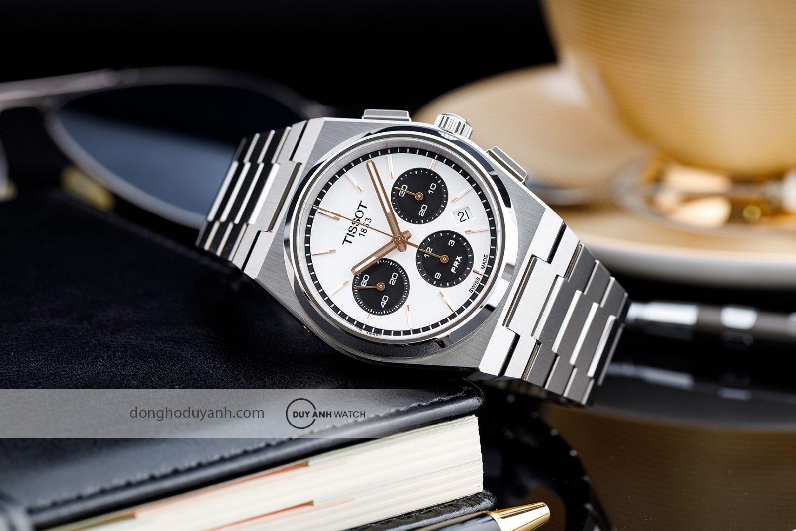 Đồng hồ nam Tissot PRX Chronograph T137.427.11.011.00