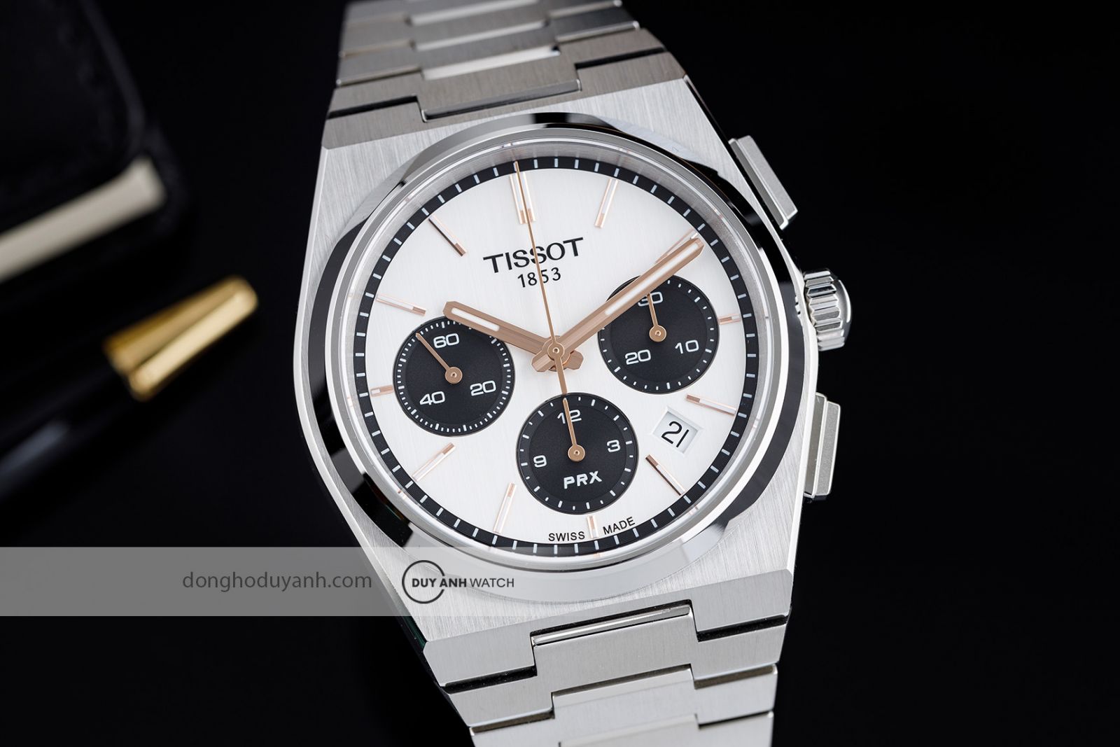 Mặt số Tissot PRX Chronograph T137.427.11.011.00
