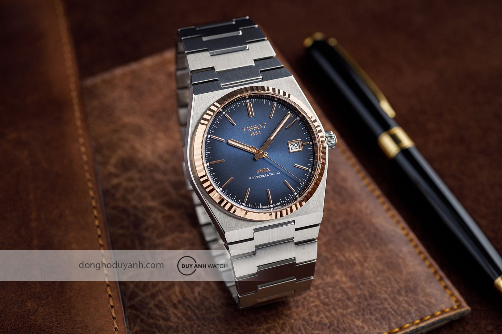 Tissot PRX Powermatic 80 Steel 18K Gold T931.407.41.041.00