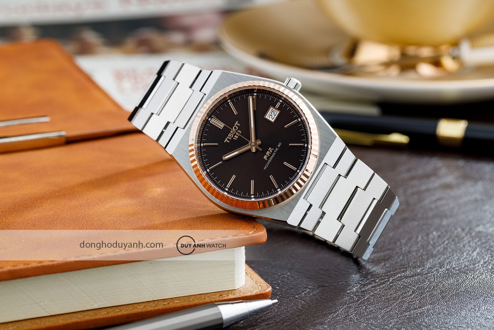 Tissot PRX Powermatic 80 Steel 18K Gold T931.407.41.291.00