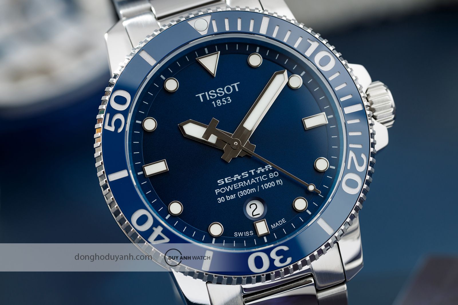 Mặt số Tissot Seastar 1000 Powermatic 80 T120.407.11.041.03
