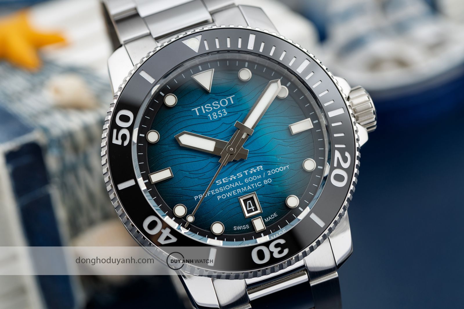 Mặt số Tissot Seastar 2000 Professional Powermatic 80 T120.607.11.041.00
