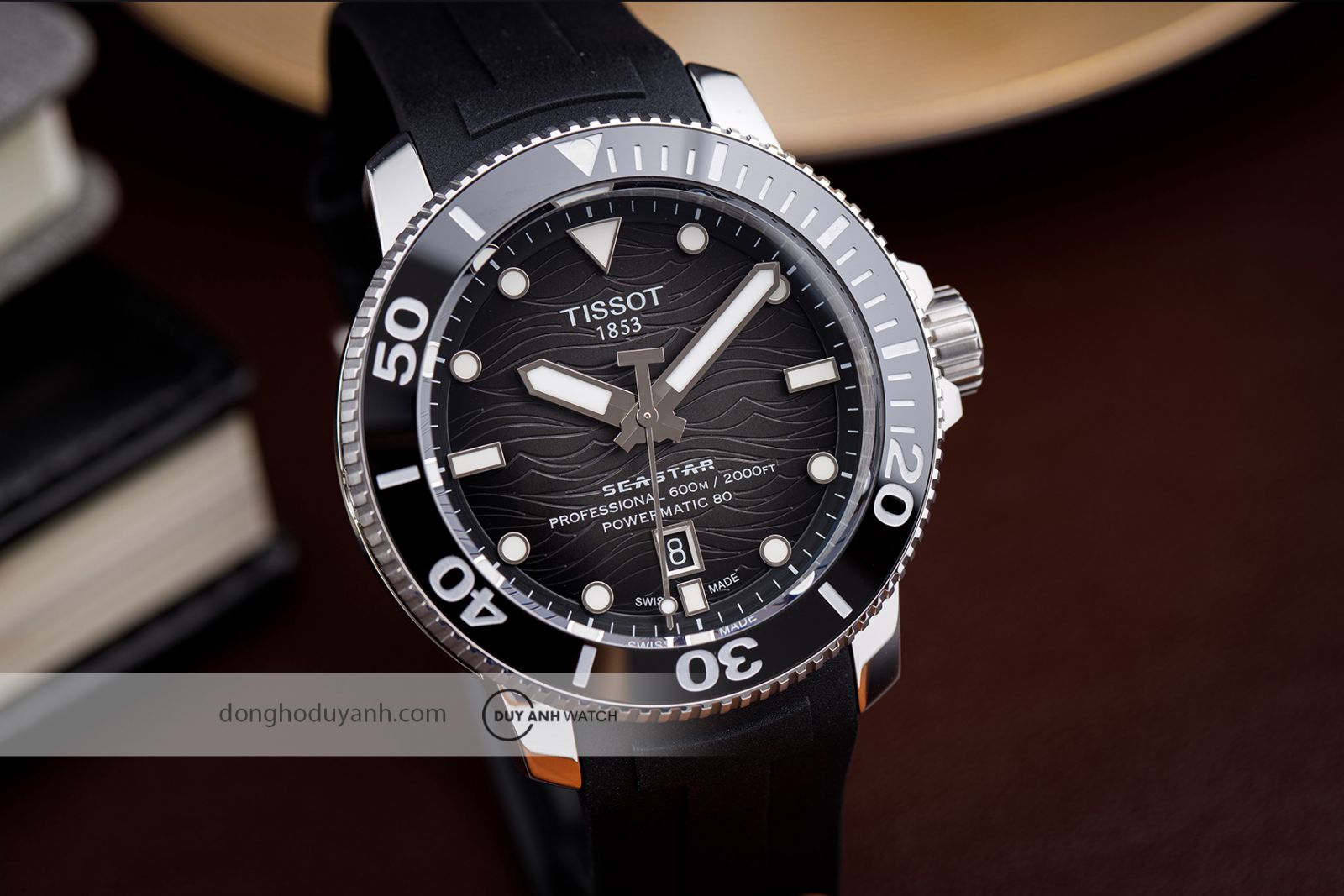 Mặt số Tissot Seastar 2000 Professional Powermatic 80 T120.607.17.441.00