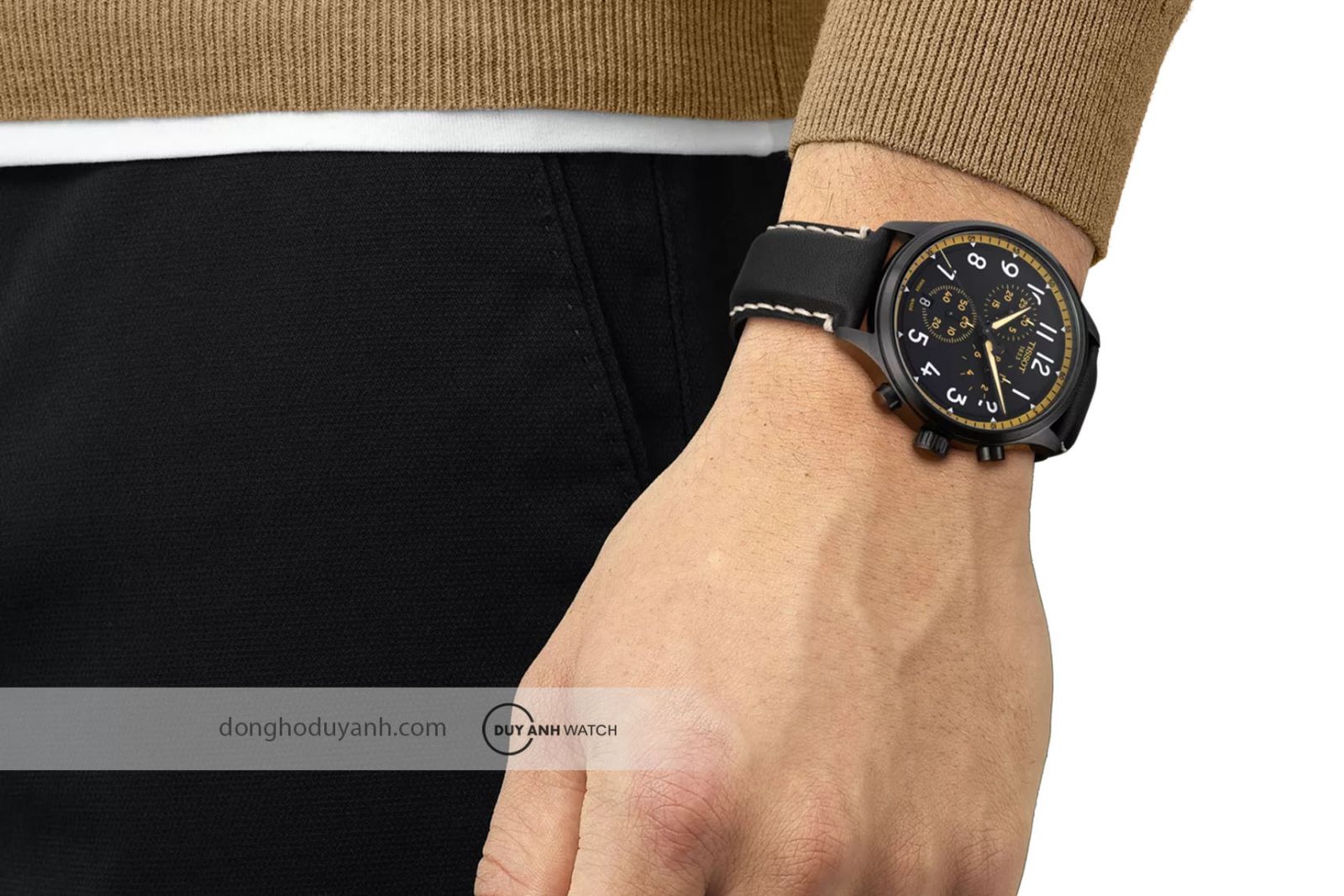Tissot Chrono XL Vintage T116.617.36.052.02 trên tay