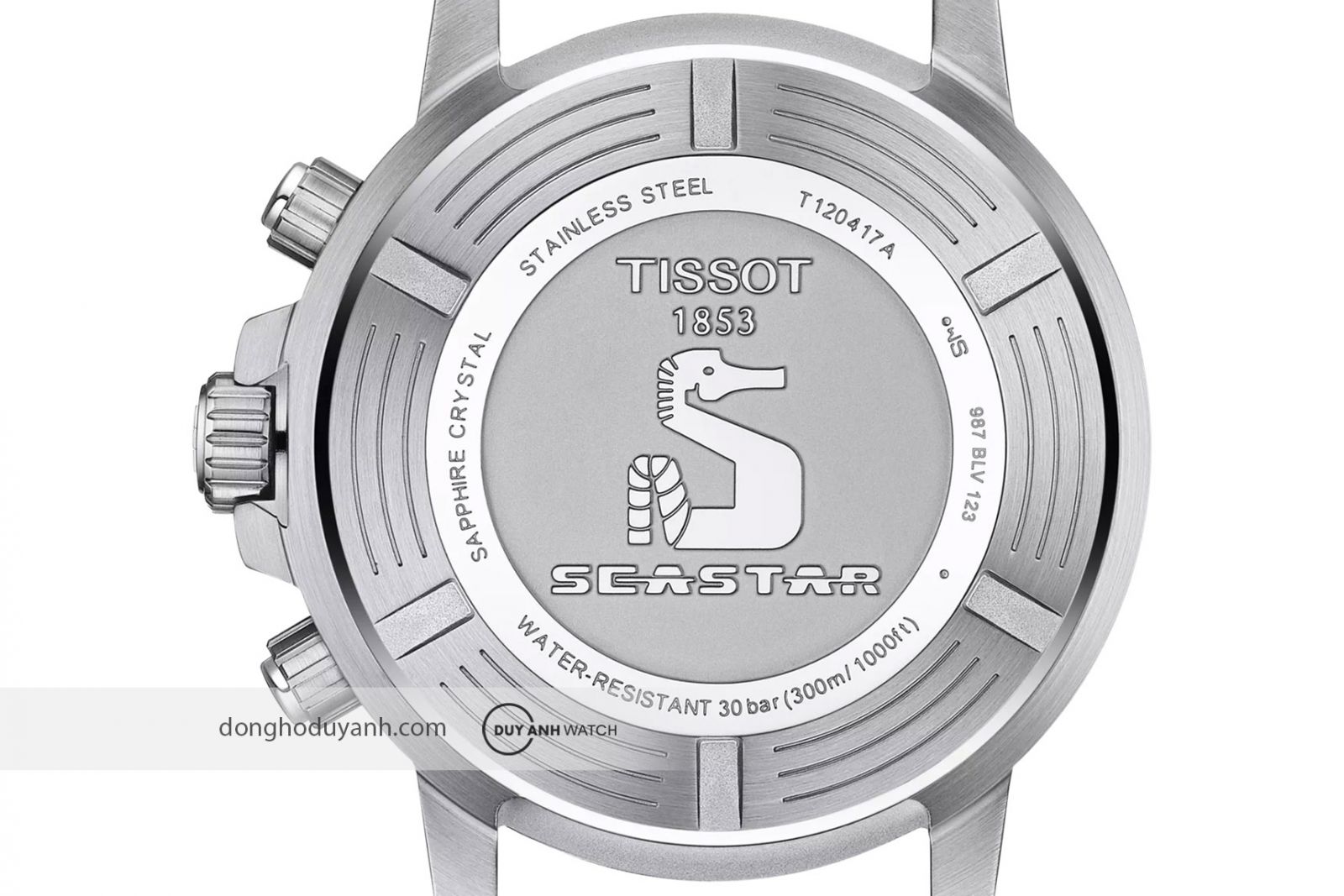 Mặt đáy Tissot Seastar 1000 Chronograph T120.417.17.051.02