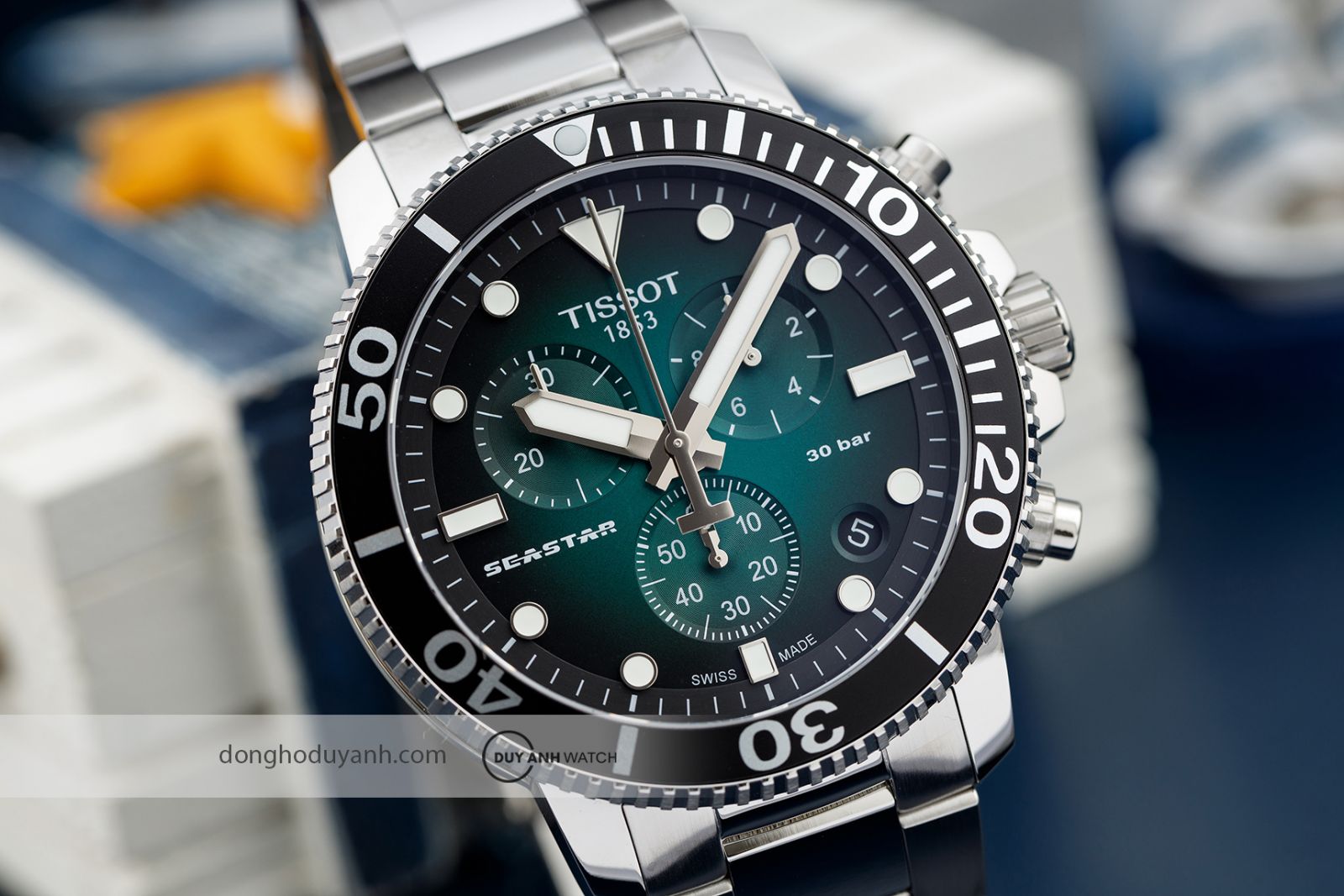Mặt số Tissot Seastar 1000 Chronograph T120.417.11.091.01