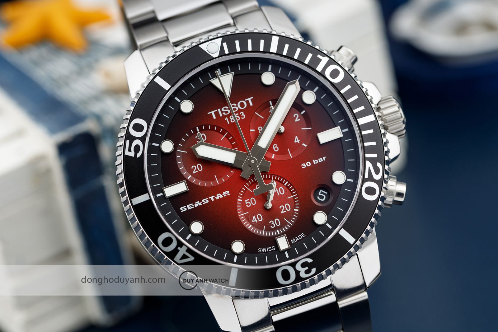 Mặt số Tissot Seastar 1000 Chronograph T120.417.11.421.00