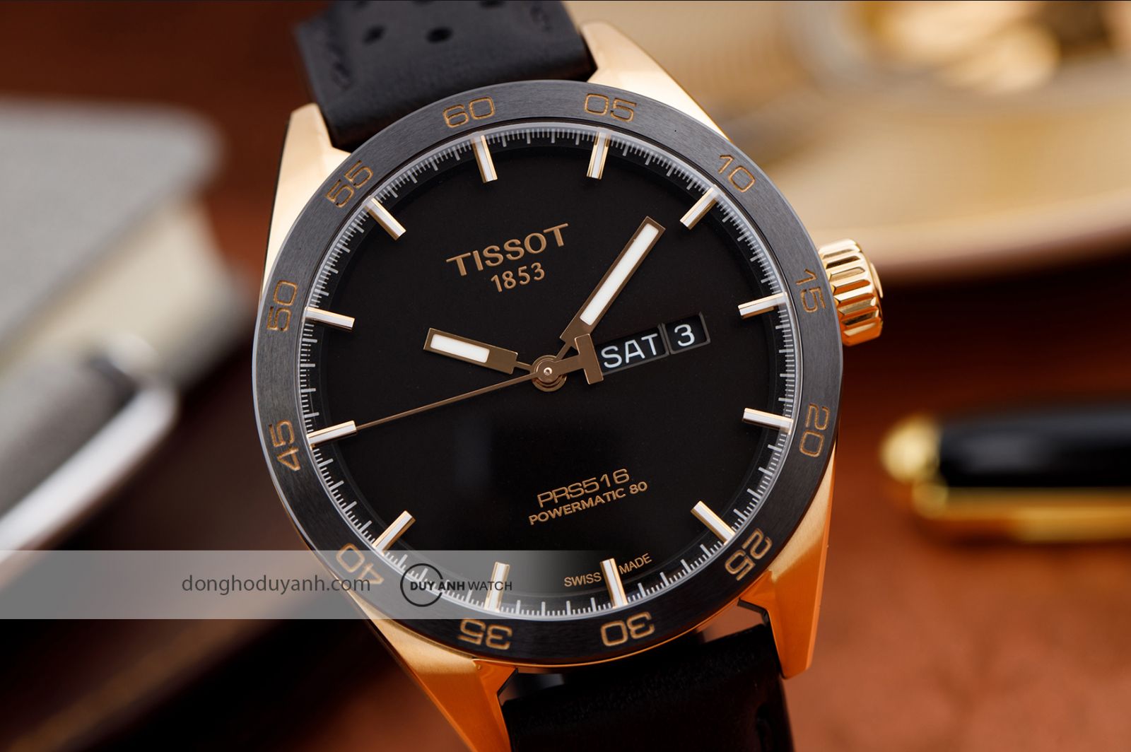 Mặt số Tissot PRS 516 Powermatic 80 T100.430.36.051.01