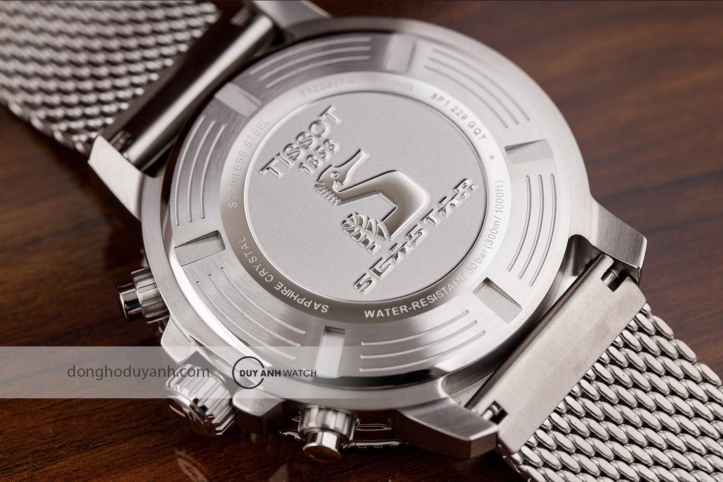 Mặt đáy Tissot Seastar 1000 Chronograph T120.417.11.091.00