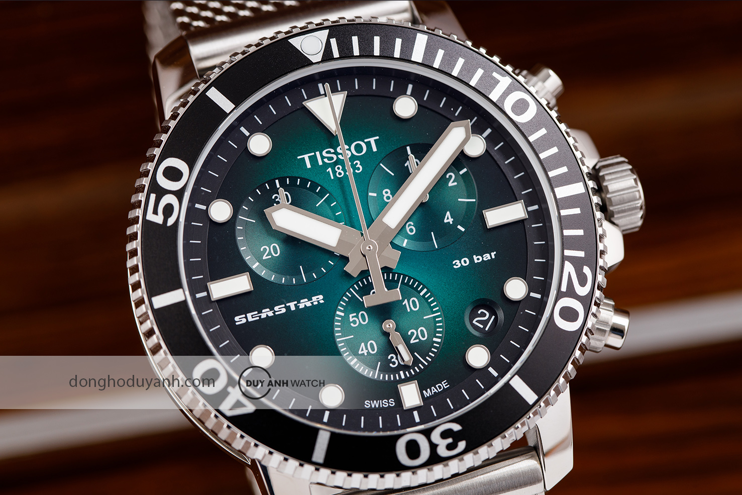 Mặt số Tissot Seastar 1000 Chronograph T120.417.11.091.00