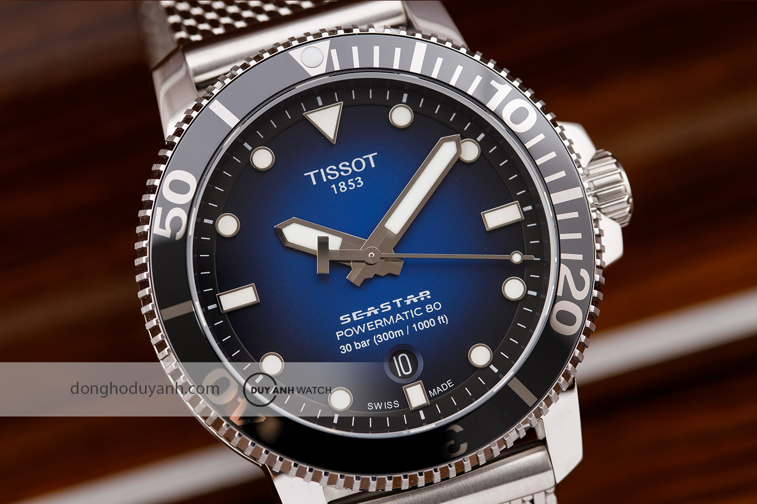 Mặt số Tissot Seastar 1000 Powermatic 80 T120.407.11.041.02