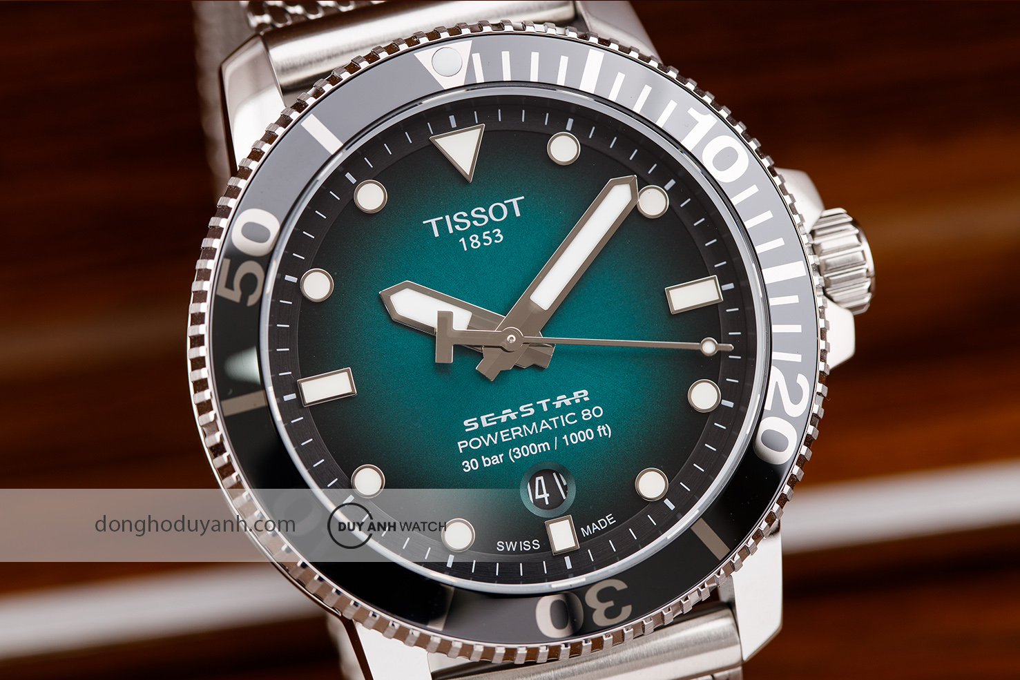 Mặt số Tissot Seastar 1000 Powermatic 80 T120.407.11.091.00