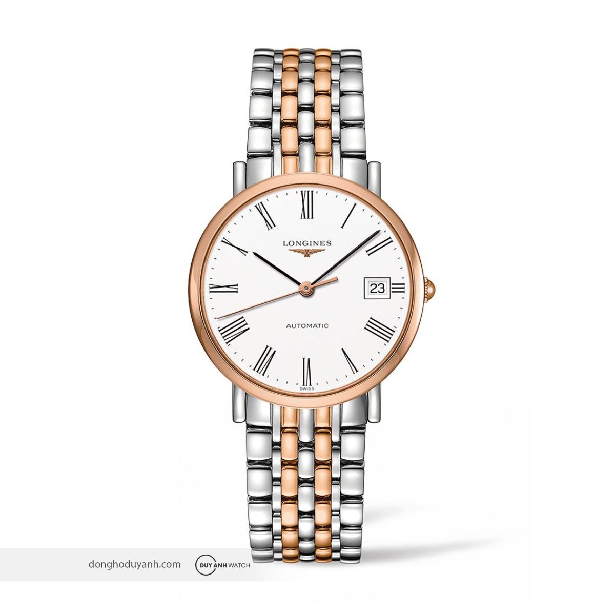 Longines Elegant L4.810.5.11.7 là hiện thân của vẻ đẹp thanh lịch chuẩn Thụy Sĩ