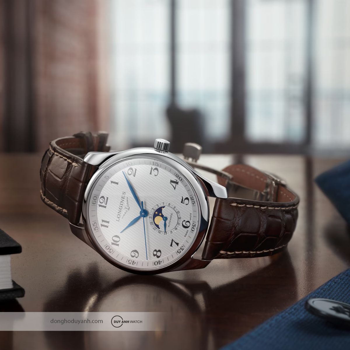 Đồng hồ nam Longines Master Moon Phase L2.919.4.78.3 